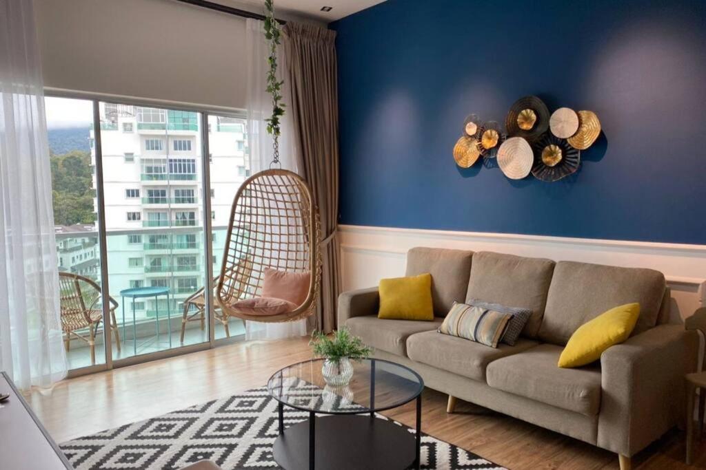 Ferienwohnung Sunrise Terrace At Quintet Tanah Rata Exterior foto